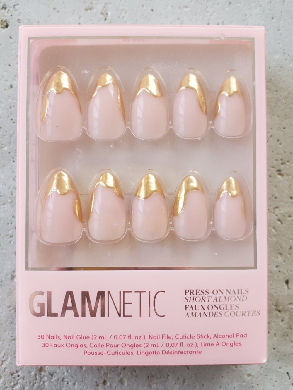 GLAMNETIC ! GOLEN TOUCH Nails